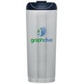 16 Oz. Silver Cayman Thermal Tumbler